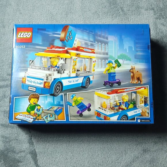 Lego City Ice-Cream Truck Building Toy 60253 200 Pcs Age 5+ Building Fun Retired - Picture 4 of 5